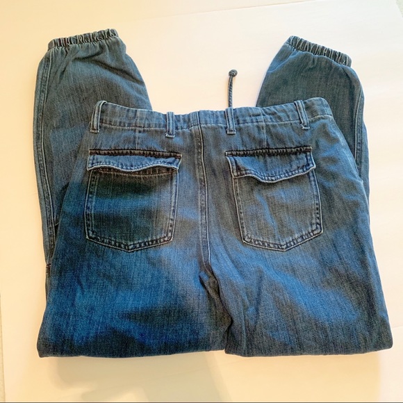 Anthropologie Cloth and stone denim joggers - Picture 4 of 6